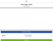 Tablet Screenshot of chensvillageseattle.com